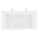 HKH Bolsas de Papel 50 Unidades con Asas - Blanco - 15x8x21 cm
