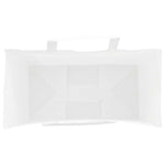 HKH Sacos de Papel 50 Unidades com Alças - Branco - 21x11x31 cm