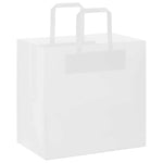 HKH Sacos de Papel 50 Unidades com Alças - Branco - 26x17x25 cm