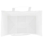 HKH Sacos de Papel 50 Unidades com Alças - Branco - 26x17x25 cm