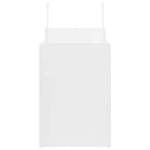 HKH Bolsas de Papel 50 Unidades con Asas - Blanco - 32x17x25 cm