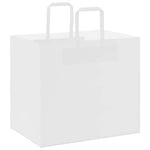 HKH Sacos de Papel 50 Unidades com Alças - Branco - 32x22x28 cm
