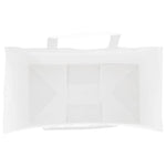 HKH Sacos de Papel 250 Unidades com Alças - Branco - 15x8x21 cm