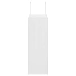 HKH Bolsas de Papel 250 Unidades con Asas - Blanco - 21x11x31 cm