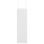 HKH Bolsas de papel 250 unidades con asas - Blanco - 21x11x36 cm