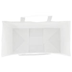 HKH Bolsas de Papel 250 Unidades con Asas - Blanco - 32x17x44 cm