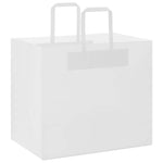 HKH Sacos de Papel 250 Unidades com Alças - Branco - 32x22x28 cm