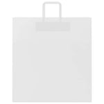 HKH Sacos de Papel 250 Unidades com Alças - Branco - 45x17x48 cm