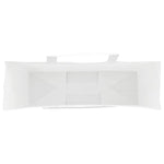 HKH Sacos de Papel 250 Unidades com Alças - Branco - 54x15x49 cm