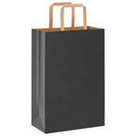 HKH Sacos de Papel 250 Unidades com Alças - Branco - 21x11x31 cm