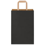 HKH Sacos de Papel 250 Unidades com Alças - Branco - 21x11x31 cm