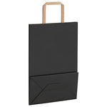 HKH Sacos de Papel 250 Unidades com Alças - Branco - 21x11x31 cm