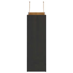 HKH Sacos de Papel 250 Unidades com Alças - Preto - 26x12x35 cm