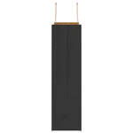 HKH Sacos de Papel 250 Unidades com Alças - Preto - 32x12x42 cm