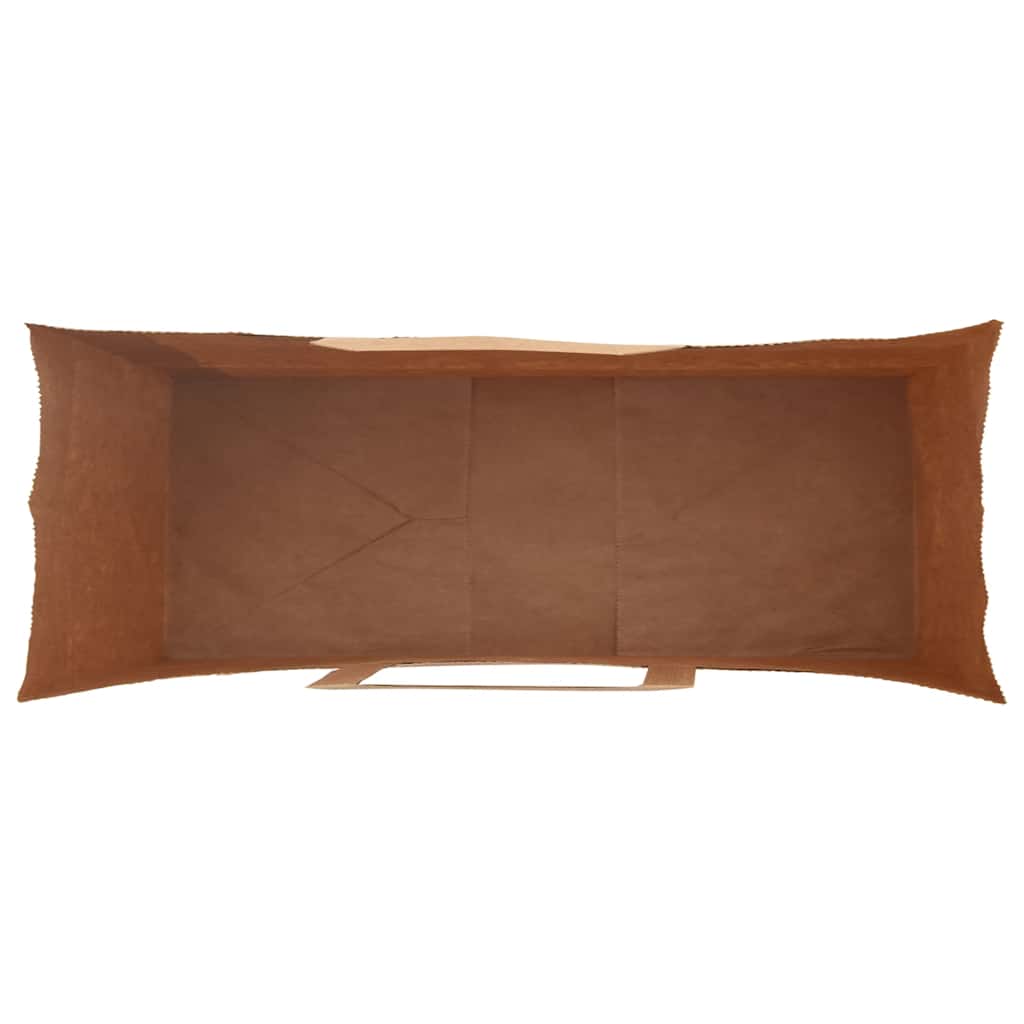 HKH Sacos de Papel 250 Unidades com Alças - Preto - 32x12x42 cm