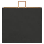 HKH Bolsas de Papel 250 Unidades con Asas - Negro - 54x15x49 cm