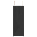 HKH Bolsas de Papel 250 Unidades con Asas - Negro - 54x15x49 cm