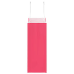 HKH Bolsas de Papel 50 Unidades con Asas - Rosa - 18x8x22 cm