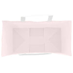 HKH Bolsas de Papel 250 Unidades con Asas - Rosa - 32x17x25 cm