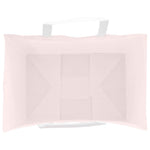 Bolsas de papel HKH 250 unidades con asas - Rosa - 32x22x24 cm