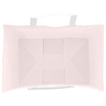 Bolsas de papel HKH 250 unidades con asas - Rosa - 32x22x28 cm