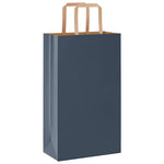 HKH Bolsas de Papel 50 Unidades con Asas - Azul - 21x11x36 cm