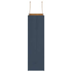 HKH Bolsas de Papel 50 Unidades con Asas - Azul - 21x11x36 cm