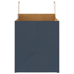 HKH Bolsas de Papel 250 Unidades con Asas - Azul - 32x22x24 cm
