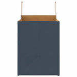 HKH Bolsas de Papel 250 Unidades con Asas - Azul - 32x22x28 cm