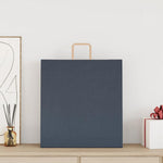 HKH Bolsas de Papel 250 Unidades con Asas - Azul - 45x17x48 cm