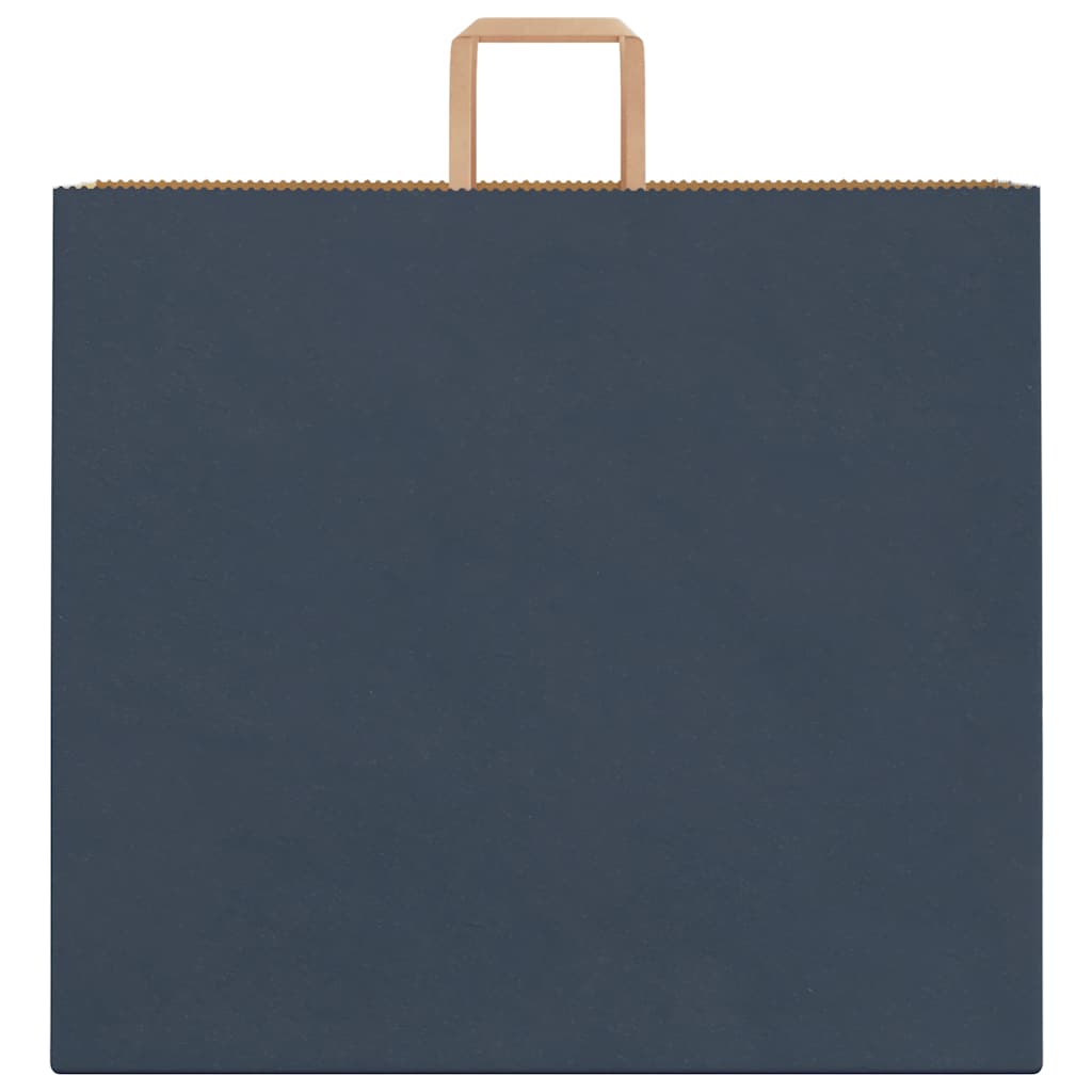 HKH Sacos de Papel 250 Unidades com Alças - Azul - 54x15x49 cm