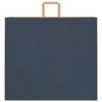 HKH Sacos de Papel 250 Unidades com Alças - Azul - 54x15x49 cm