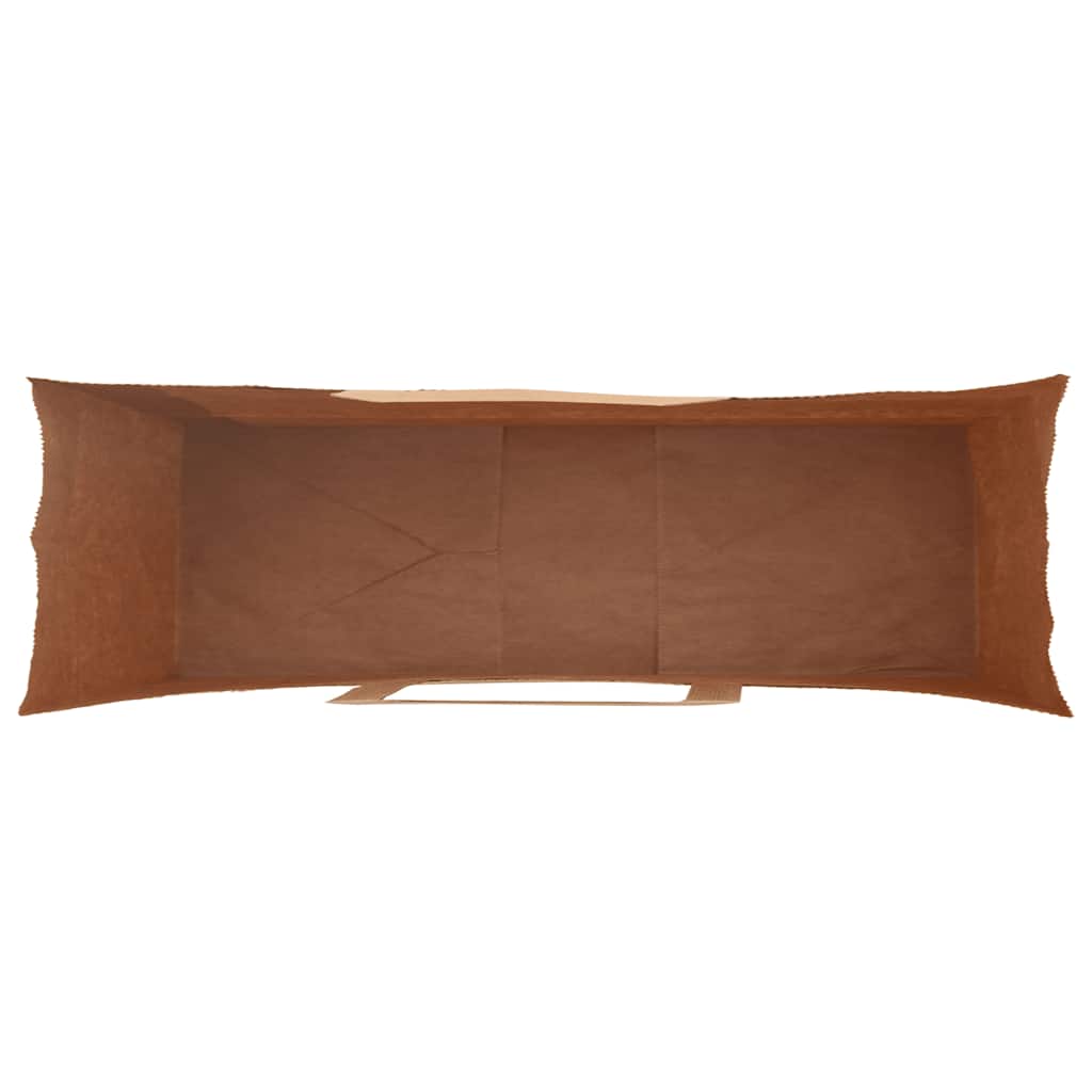 HKH Sacos de Papel 250 Unidades com Alças - Azul - 54x15x49 cm