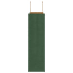 HKH Sacos de Papel 250 Unidades com Alças - Verde - 32x12x42 cm