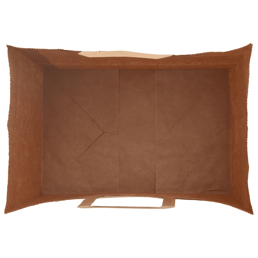 HKH Sacos de Papel 250 Unidades com Alças - Verde - 32x22x28 cm
