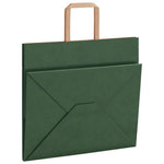 HKH Sacos de Papel 250 Unidades com Alças - Verde - 32x22x28 cm