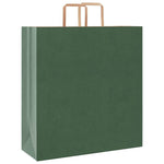HKH Sacos de Papel 250 Unidades com Alças - Verde - 45x17x48 cm