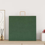 Bolsas de Papel HKH 250 Unidades con Asas - Verde - 54x15x49 cm