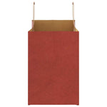 HKH Sacos de Papel 250 Unidades com Alças - Vermelho - 32x17x25 cm