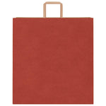 HKH Sacos de Papel 250 Unidades com Alças - Vermelho - 45x17x48 cm