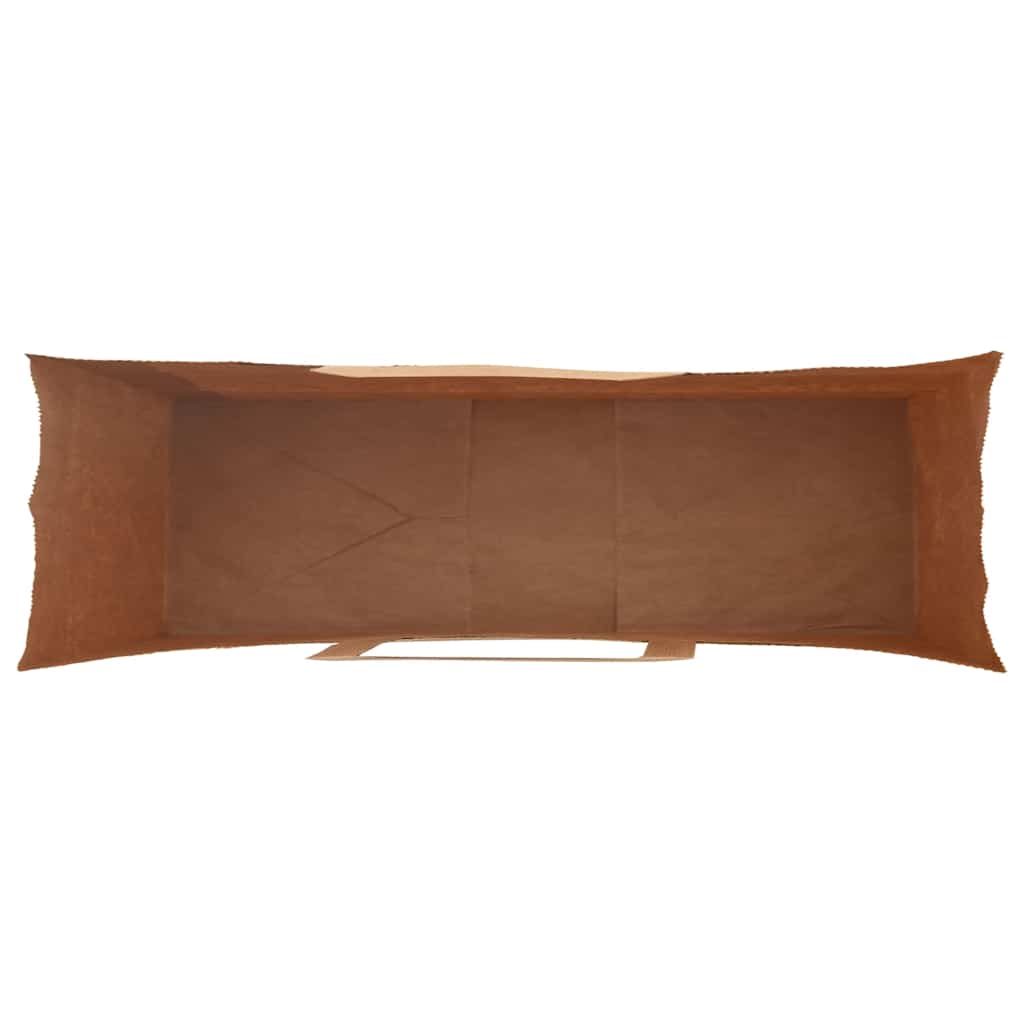 HKH Sacos de Papel 250 Unidades com Alças - Vermelho - 54x15x49 cm