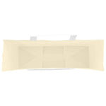 HKH Bolsas de papel 50 unidades con asas - Amarillo - 54x15x49 cm