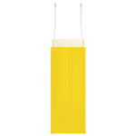 HKH Bolsas de Papel 250 Unidades con Asas - Amarillo - 15x8x21 cm