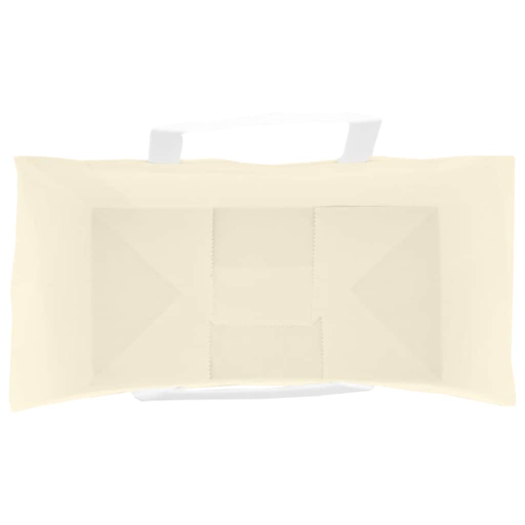 HKH Sacos de Papel 250 Unidades com Alças - Amarelo - 21x11x31 cm