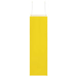 HKH Sacos de Papel 250 Unidades com Alças - Amarelo - 21x11x36 cm
