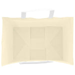 HKH Bolsas de papel 250 unidades con asas - Amarillo - 32x22x24 cm