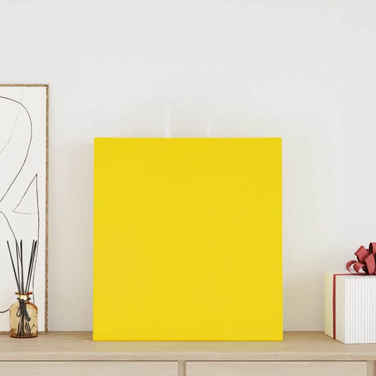 HKH Sacos de Papel 250 Unidades com Alças - Amarelo - 45x17x48 cm