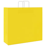 HKH Sacos de Papel 250 Unidades com Alças - Amarelo - 54x15x49 cm