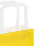 HKH Sacos de Papel 250 Unidades com Alças - Amarelo - 54x15x49 cm