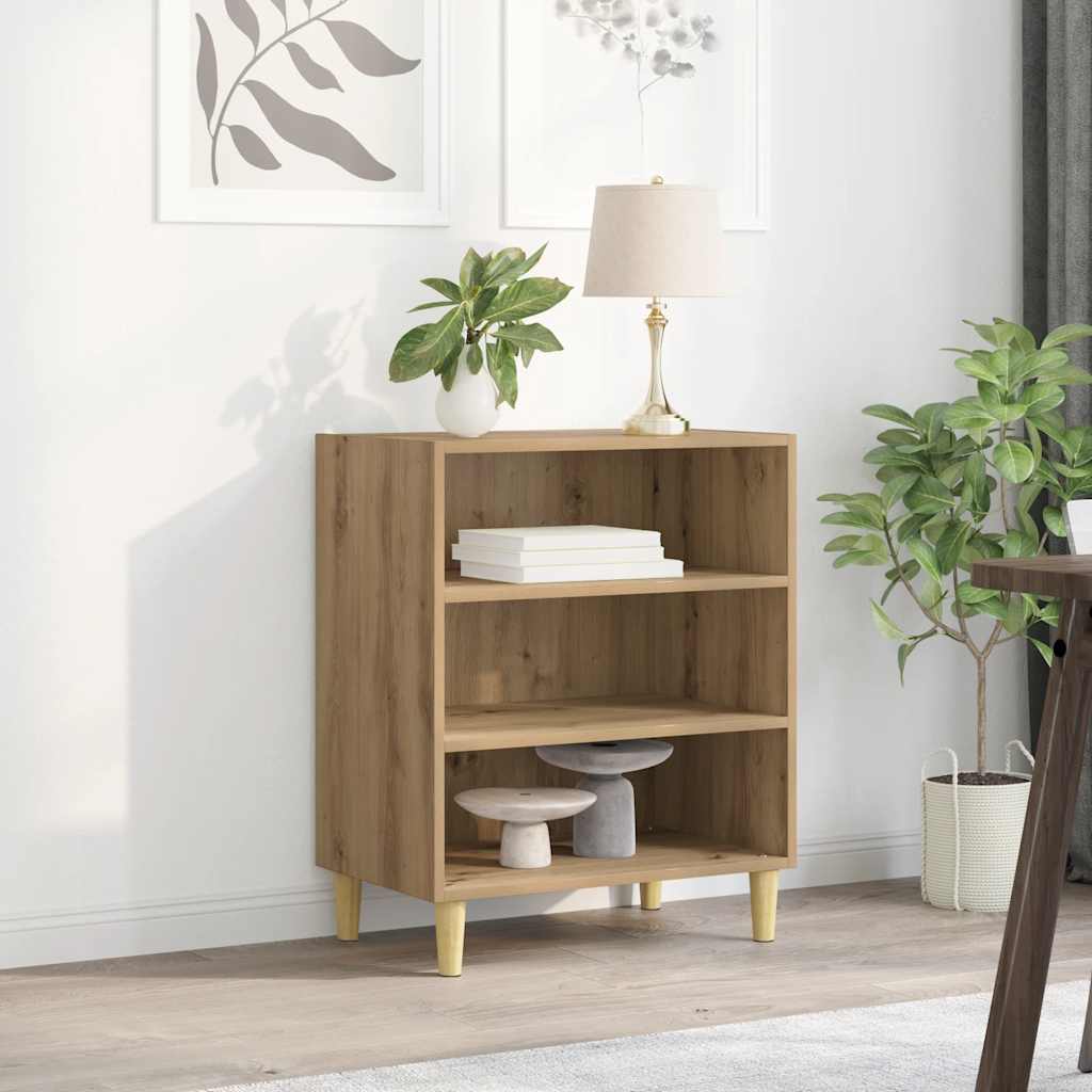 HKH Aparador en derivados de Madera 57 X 35 X 70 Cm - Roble Artesanal